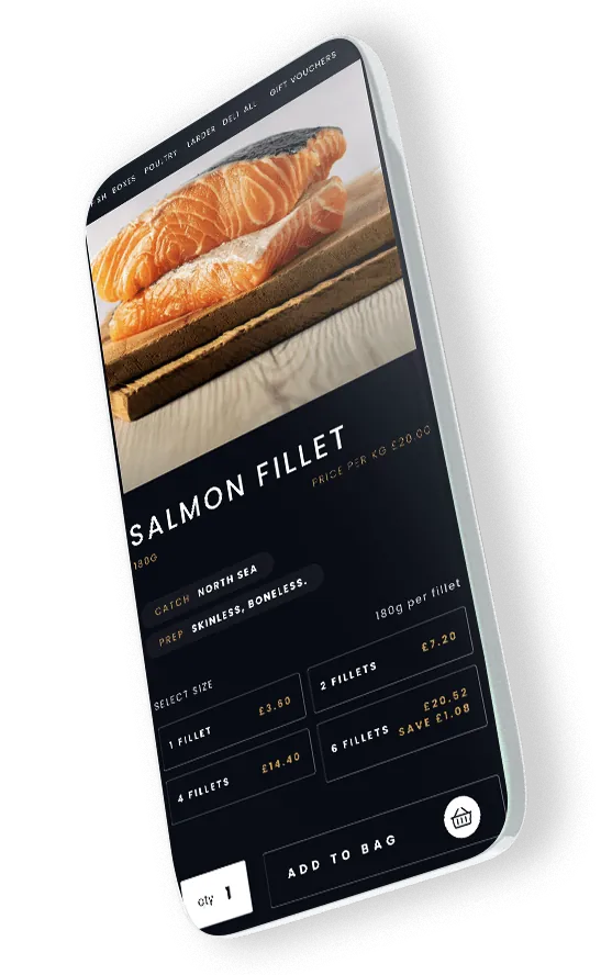 Fish Specific Item Pages