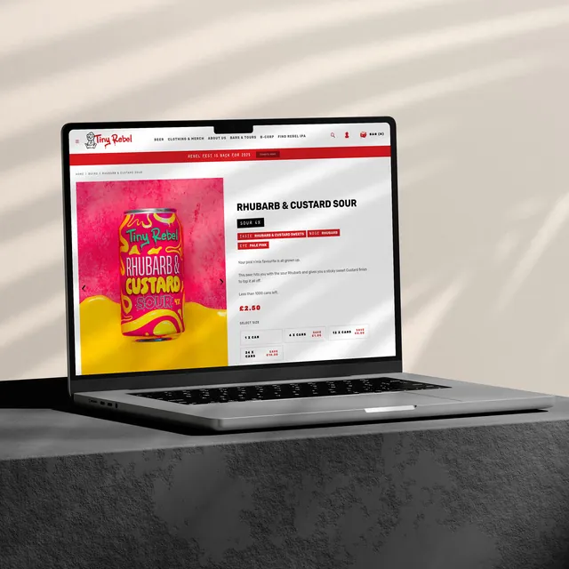 Tiny Rebel eCommerce