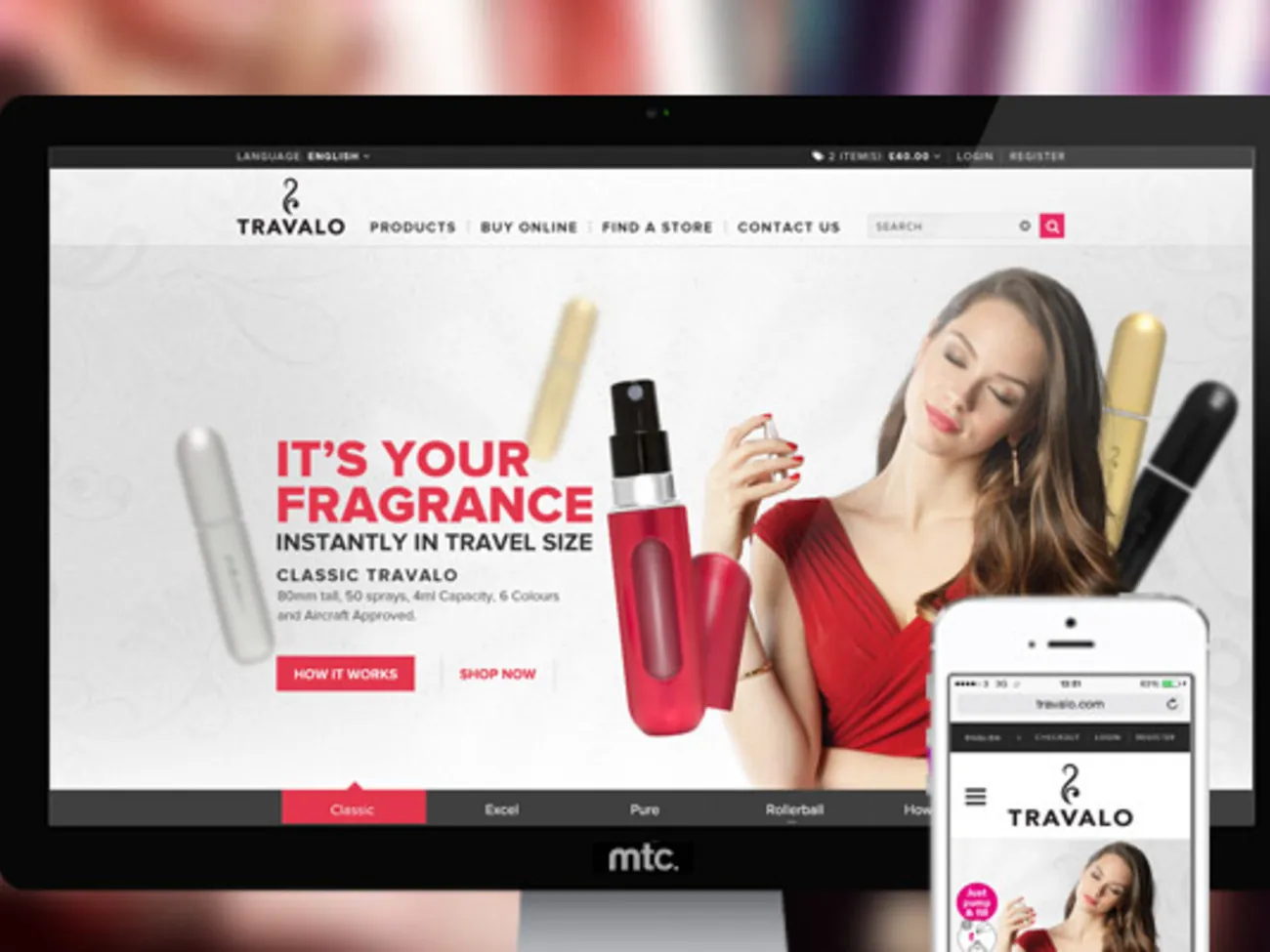 mtc take to the air with Travalo