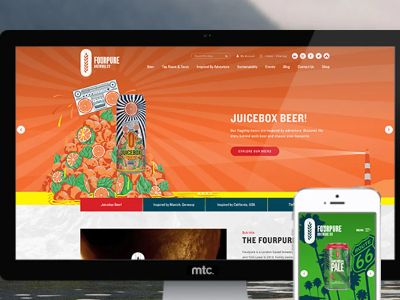 mtc embark on a prosperous adventure with Fourpure Brewing Co.