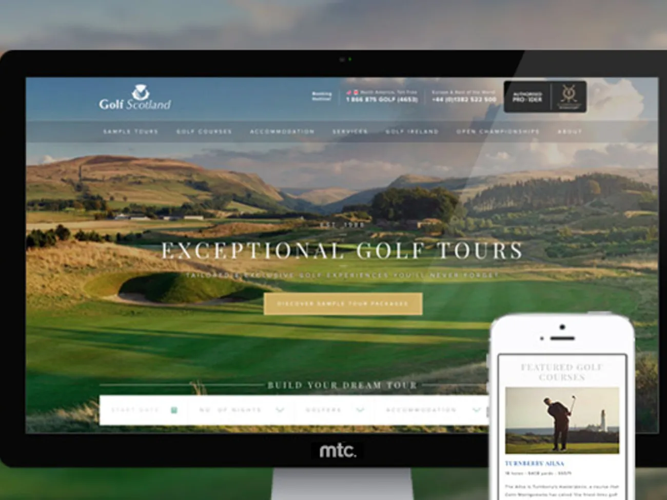 mtc Hit a Hole in One With Golf Scotland