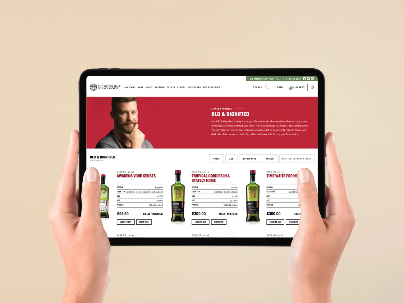 Scotch Malt Whisky Society, built by mtc.