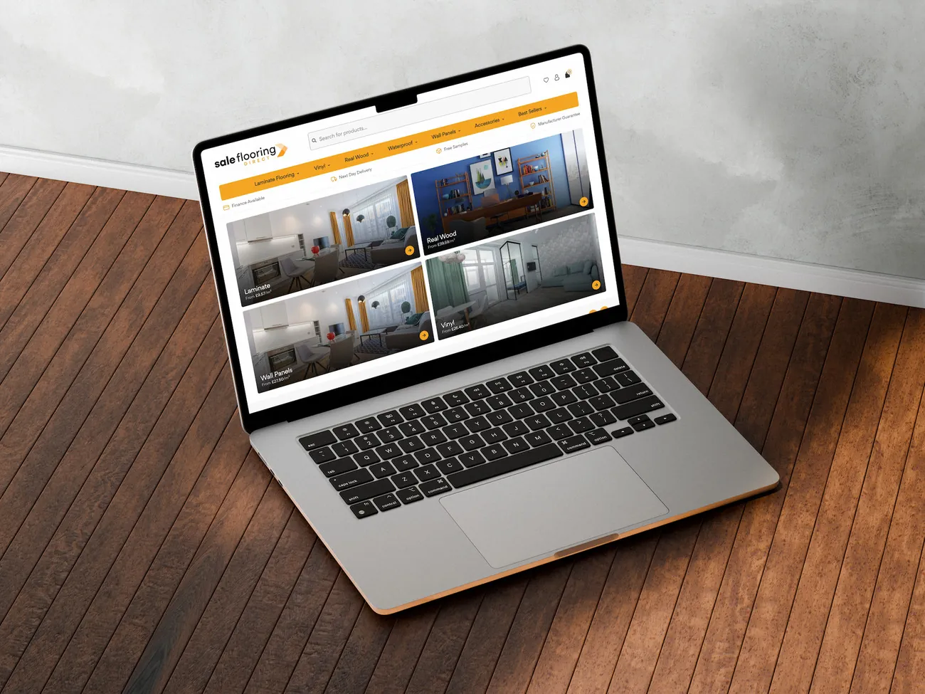 Sale Flooring Direct, built by mtc.