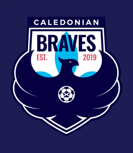 Caledonian Braves football club crest by mtc.
